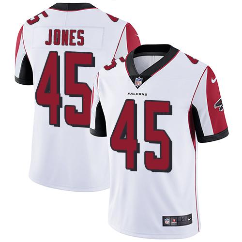 Nike Falcons #45 Deion Jones White Youth Stitched NFL Vapor Untouchable Limited Jersey